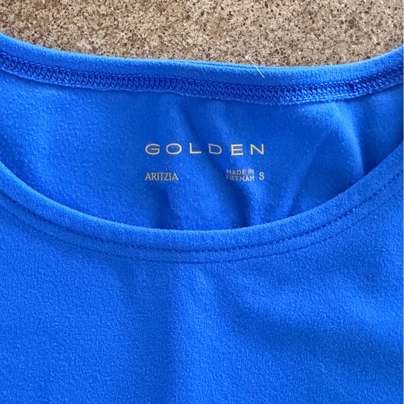 Aritzia Royal Blue Athletic Tee - Picture 2 of 2
